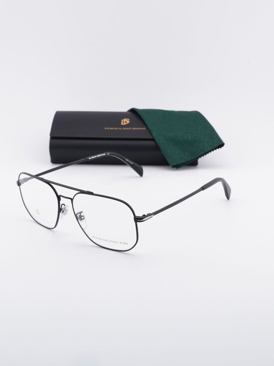 David Beckham Other - David Beckham DB 1096 0003 00 Aviator Eyeglasses 57mm - Black